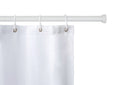 Teleskopisk dusjstang hvit 70-115 cm aluminium - WENKO forfra