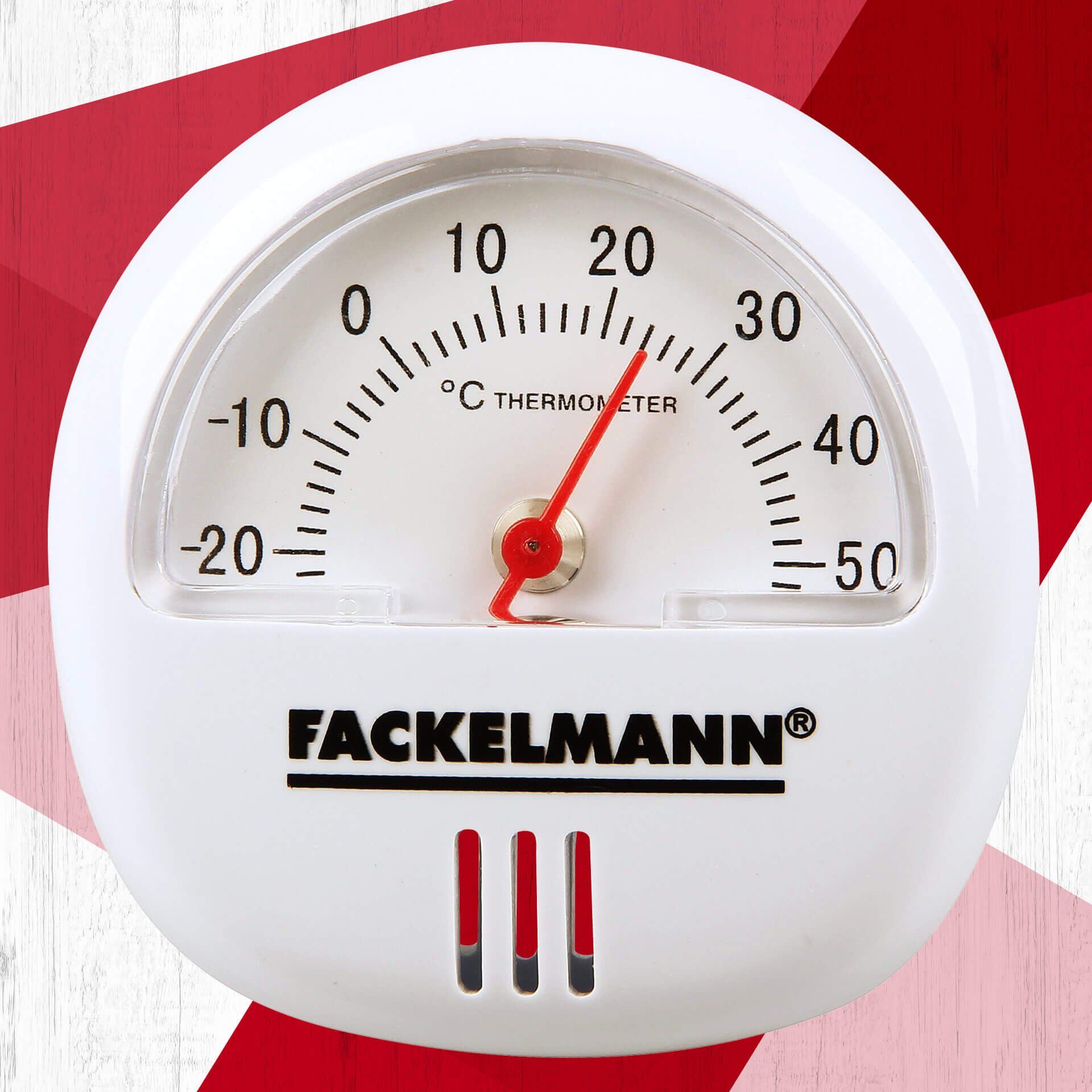Nærbilde av Termometer analog med magnet -20°C til +50°C - Fackelmann