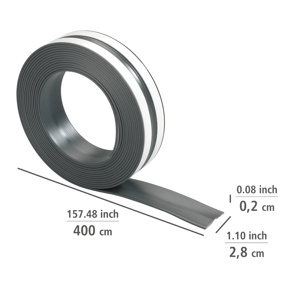 Tetningsband for benkeplate grå 4 m x 2,8 cm - WENKO montert