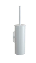 Toalettbørste med holder Turbo-Loc® Orea hvit matt rustfritt stål forfra