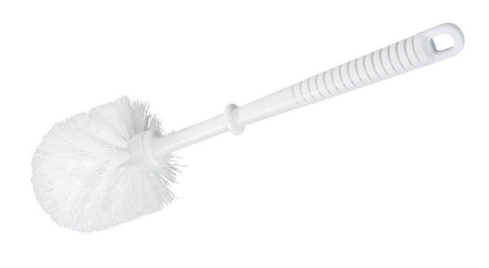 Bakside av toalettbørste plast hvit Ø8,5 x 34 cm utskiftbart hode Wenko