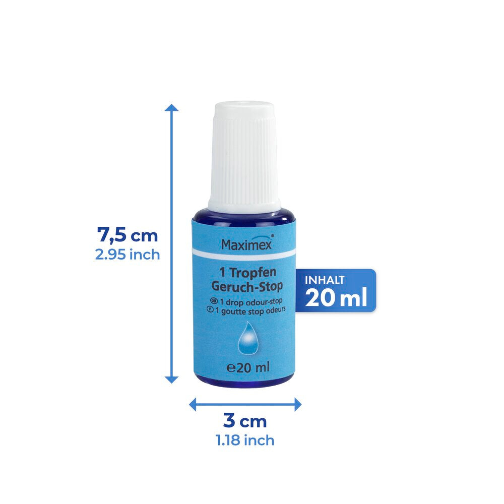 Nærbilde av Toalettluktfjerner 1 dråpe mintduft 20 ml - Maximex