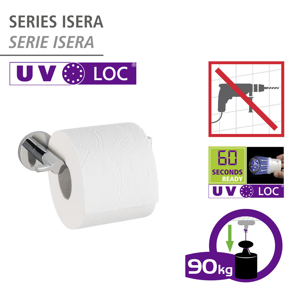 Detalj av Toalettpapirholder Isera rustfritt stål UV-Loc