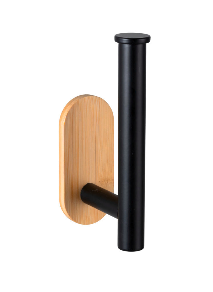 Detalj av Toalettpapirholder Orea Bamboo rustfritt stål