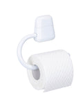 Toalettpapirholder Pure plast hvit - WENKO forfra