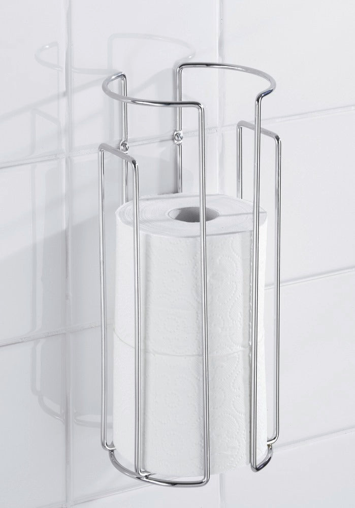 Detalj av Toalettpapirholder for reserveruller krom 2-delt sett for 3 ruller - Wenko