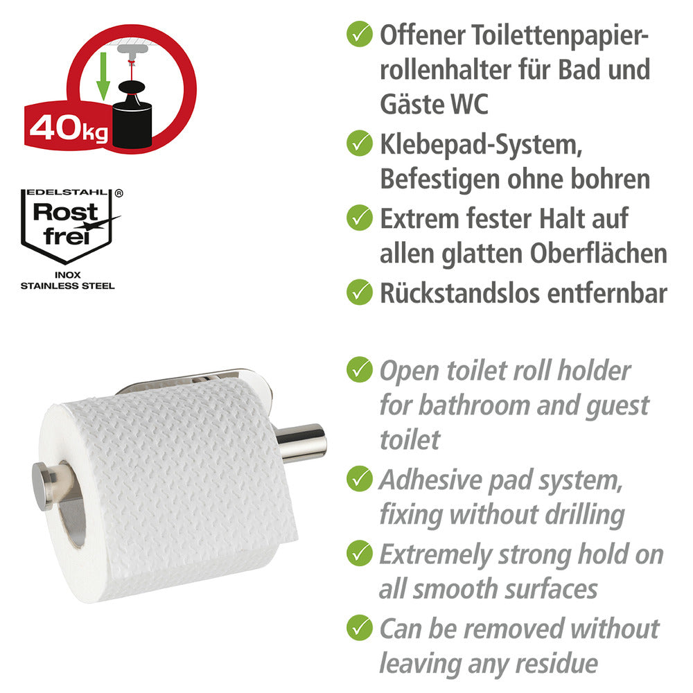 Detalj av toalettpapirholder rustfritt stål blank Orea Shine Turbo-Loc®