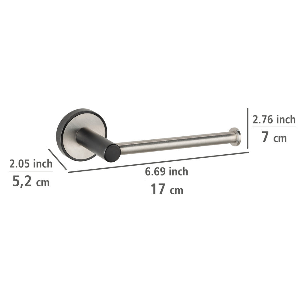 Nærbilde av festemekanisme på Toalettpapirholder rustfritt stål matt UV-Loc®