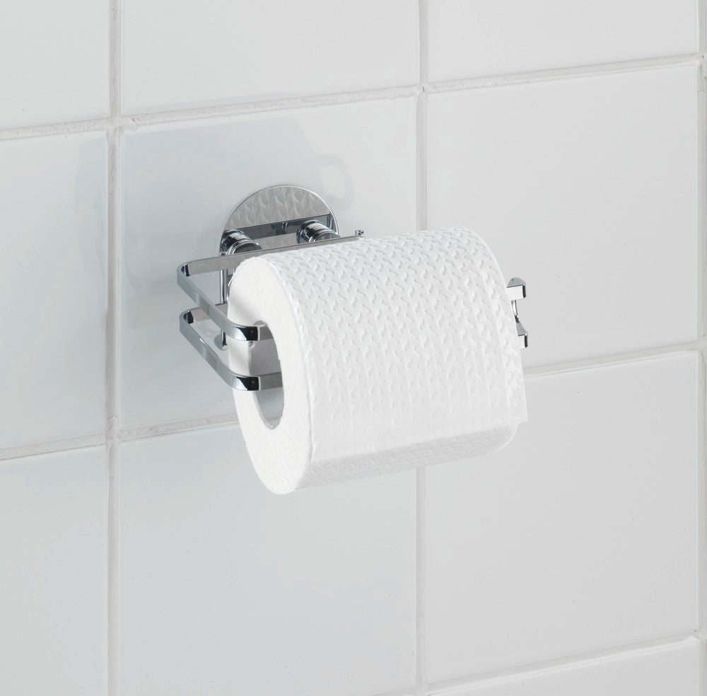 Toalettpapirholder rustfritt stål Turbo-Loc® uten boring - WENKO på bad