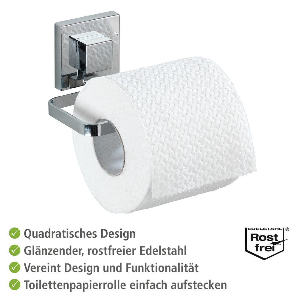 Detaljbilde av Toalettpapirholder rustfritt stål Vacuum-Loc® Quadro