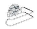Toalettpapirholder Turbo-Loc® forkrommet metall uten boring forfra