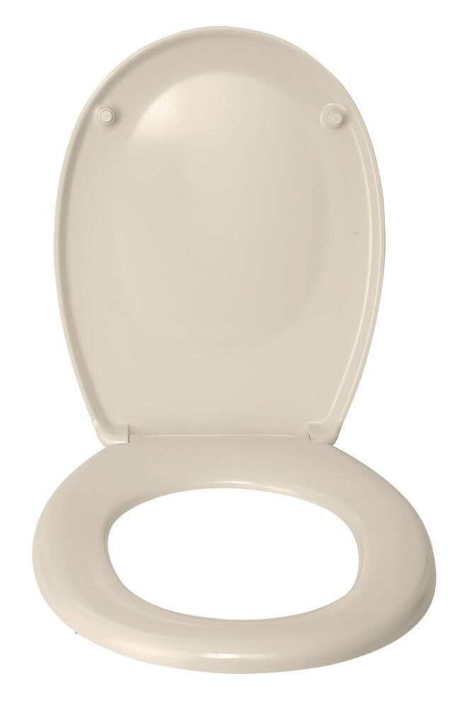 Toalettsete Bergamo beige antibakteriell duroplast - WENKO bakside