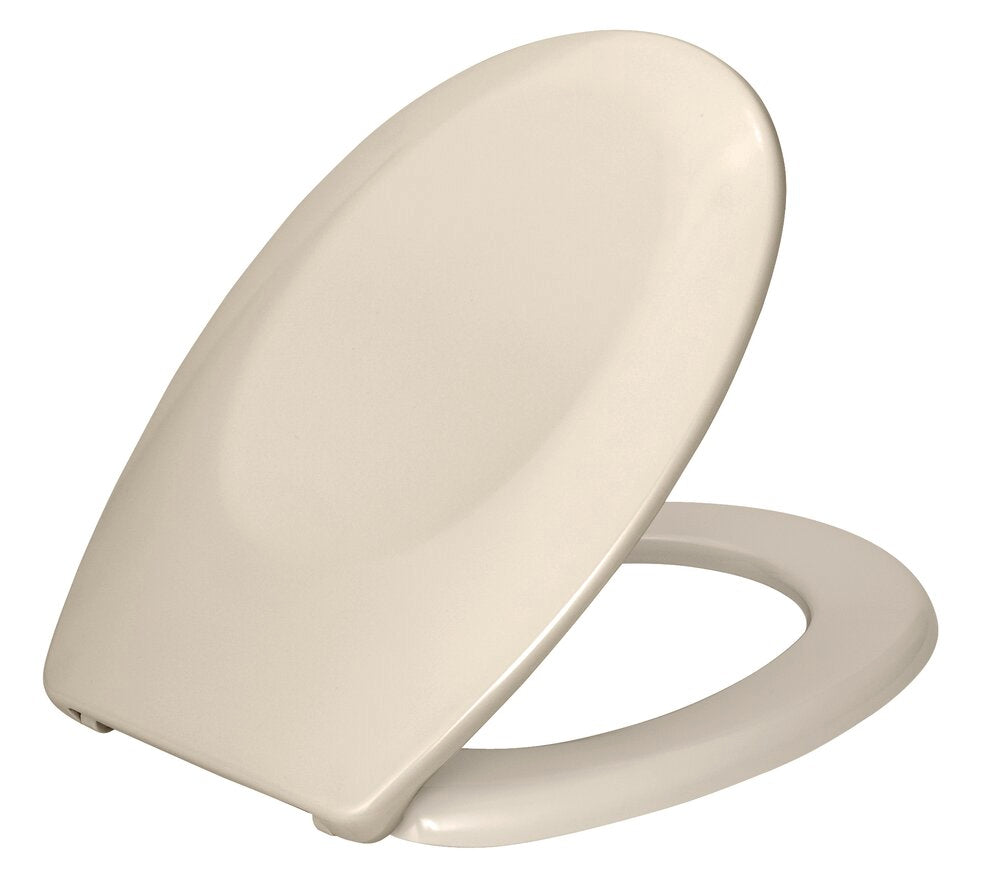 Toalettsete Bergamo beige antibakteriell duroplast - WENKO detalj