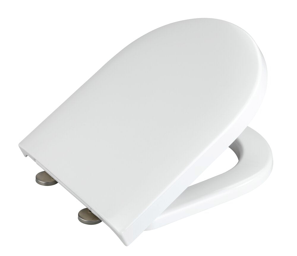 Toalettsete Exclusive nr. 1 duroplast hvit med softclose bakside