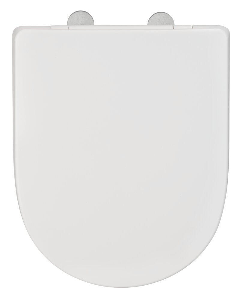 Toalettsete Exclusive Nr. 3 hvit matt duroplast forfra