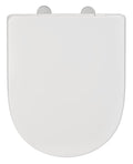 Toalettsete Exclusive Nr. 3 hvit matt duroplast forfra