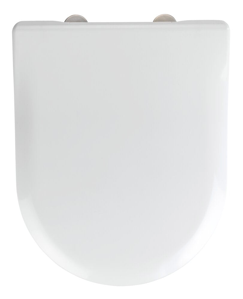 Toalettsete Exclusive nr. 5 duroplast med softclose hvit forfra
