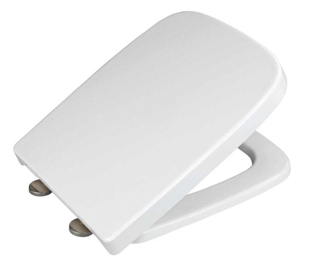 Toalettsete Exclusive nr. 8 duroplast med softclose hvit - WENKO bakside