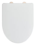Toalettsete Exclusive nr. 9 duroplast hvit med softclose forfra
