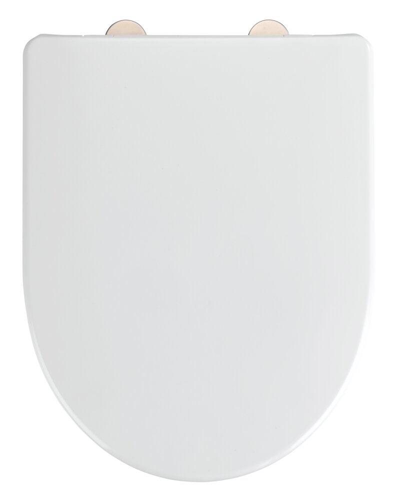 Toalettsete Exclusive nr. 9 duroplast hvit med softclose forfra