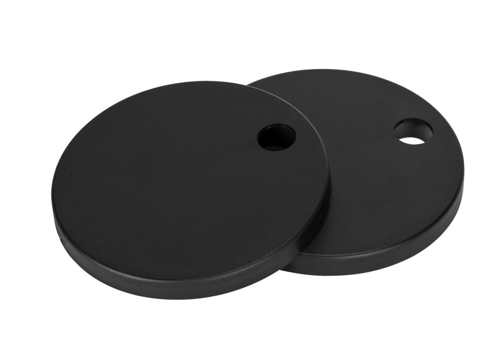 Toalettsete Galati svart matt duroplast soft-touch hengsler og feste