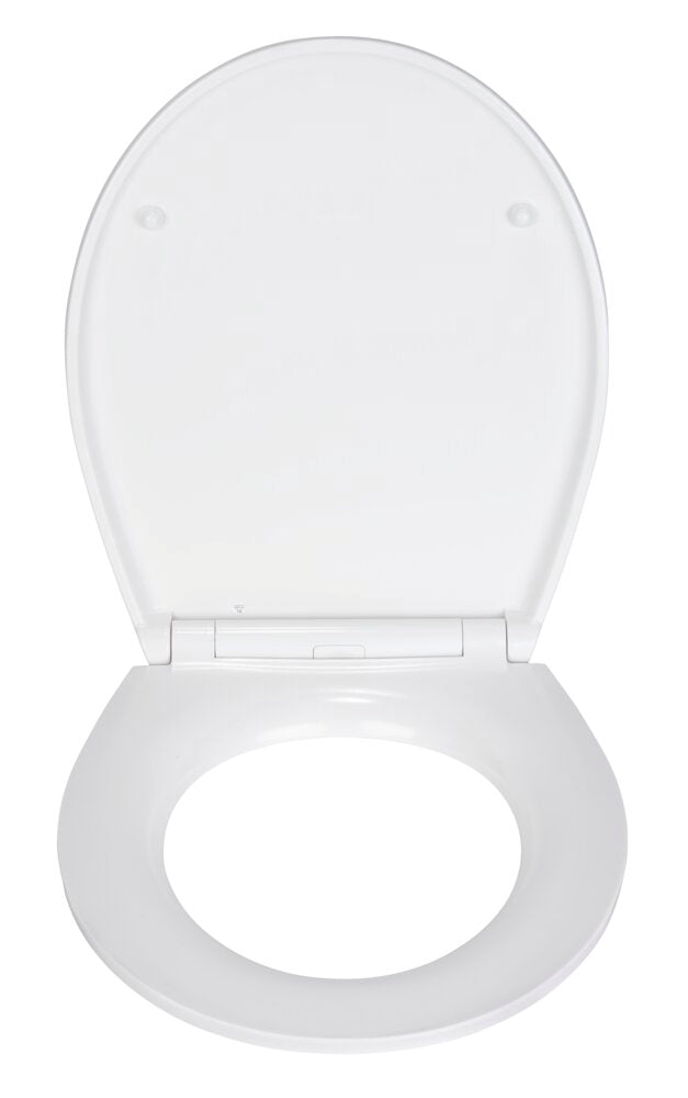 Oversikt over toalettsete grå marmor med relieff, duroplast med softclose
