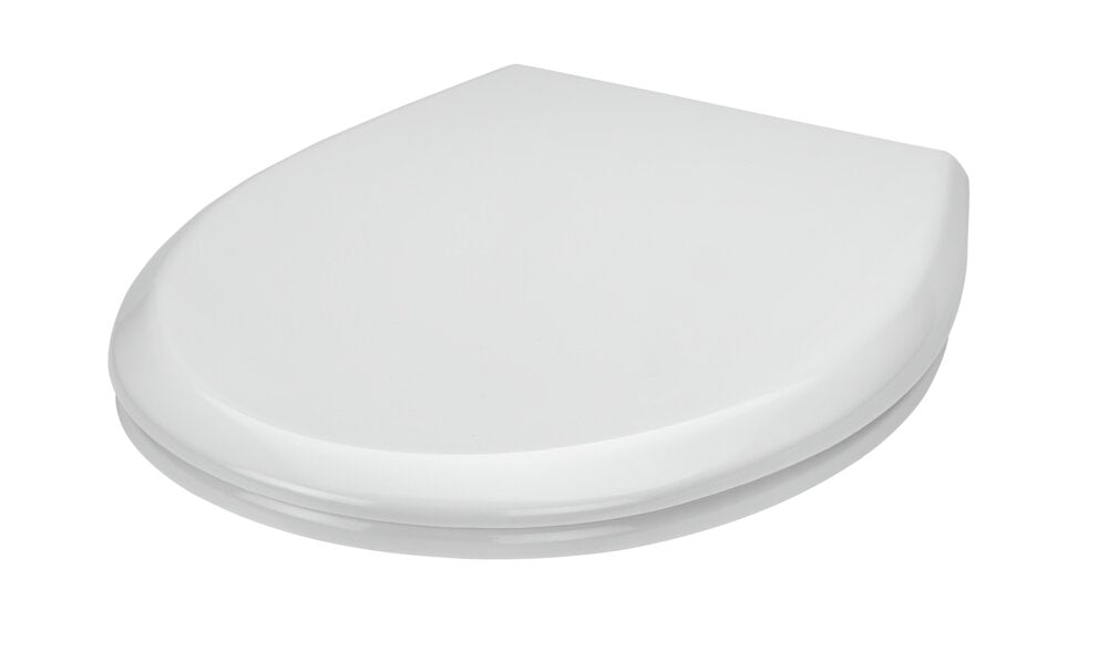 Softclose-mekanisme på toalettsete Gubbio duroplast hvit antibakteriell med softclose