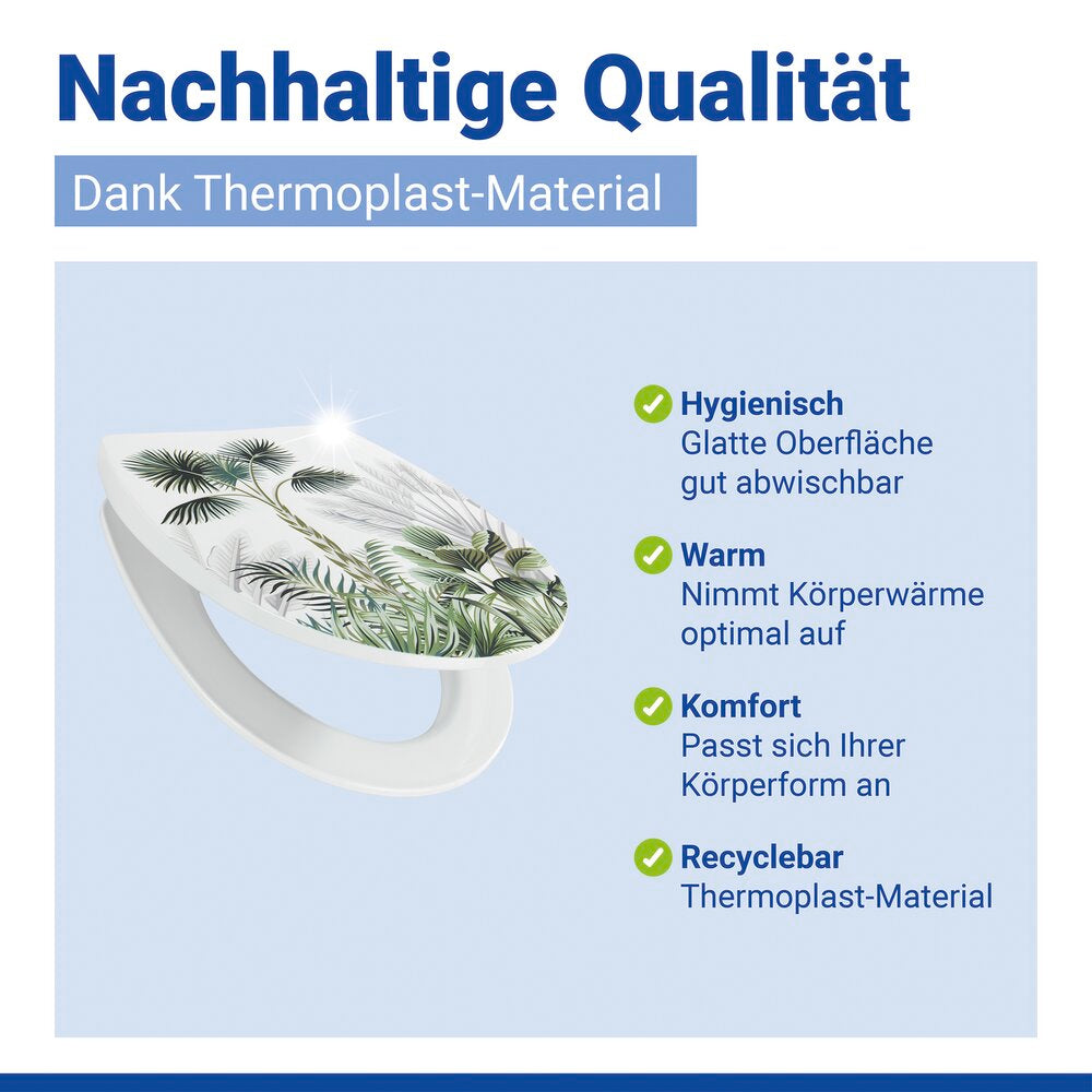 Toalettsete Mascali med softclose i baderom