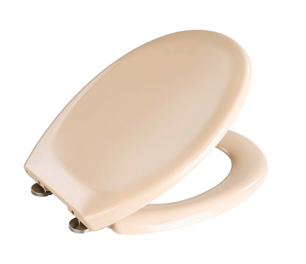 Toalettsete Ottana med softclose duroplast beige forfra
