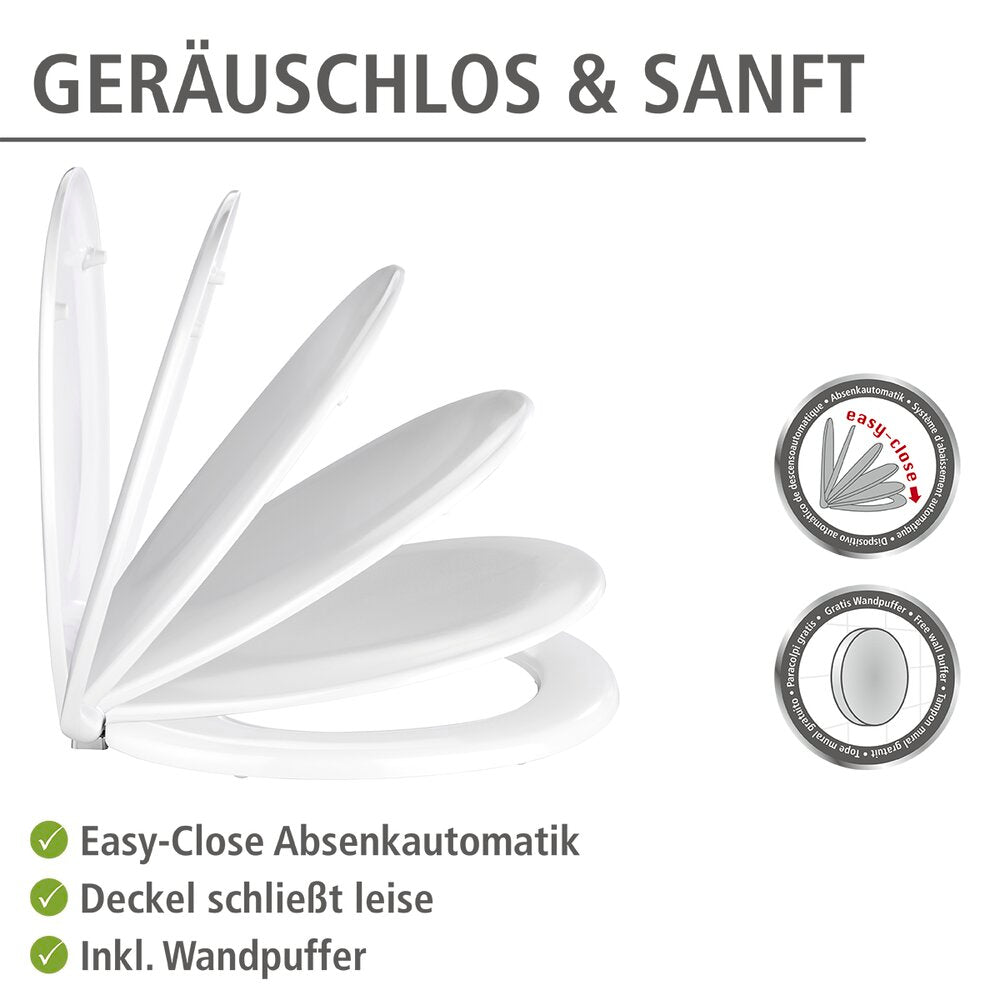 Montering av Toalettsete Varoni antibakteriell med softclose duroplast