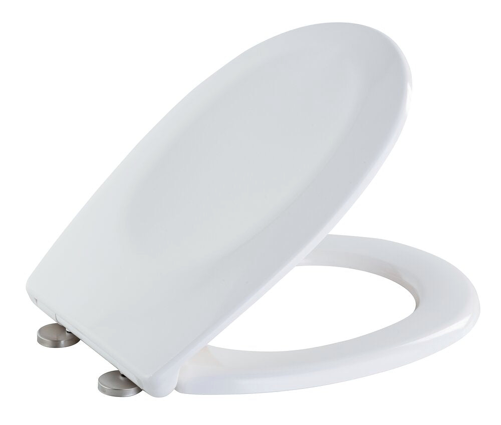 Sideprofil av Toalettsete Varoni antibakteriell med softclose duroplast