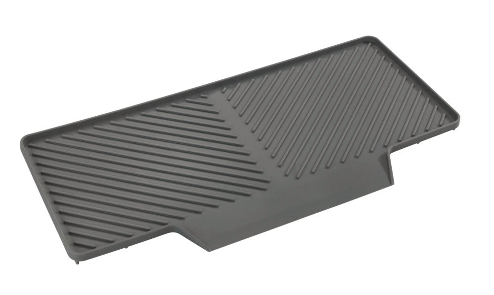 Tørkematte oppvask 40 x 20 cm grå - Wenko forfra