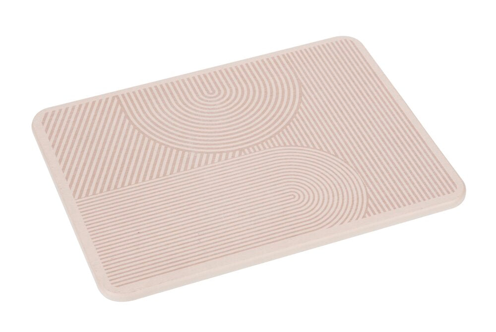Oversiktsbilde av tørkeplate diatomitt beige 40x30 cm hurtigtørkende
