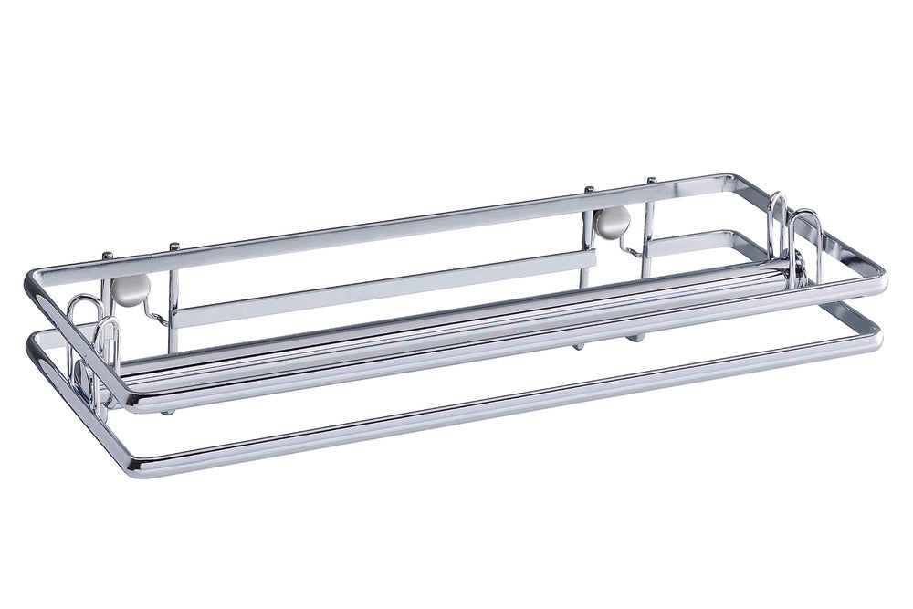 Tørkrullholder veggmontert krommet metall Style bakside