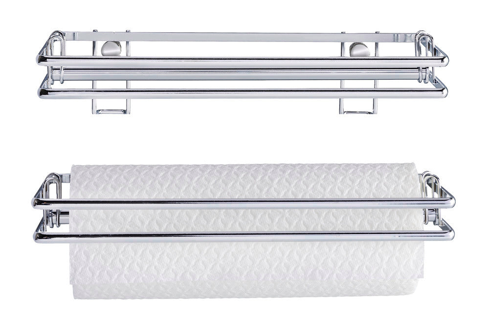 Tørkrullholder veggmontert krommet metall Style detalj av metall
