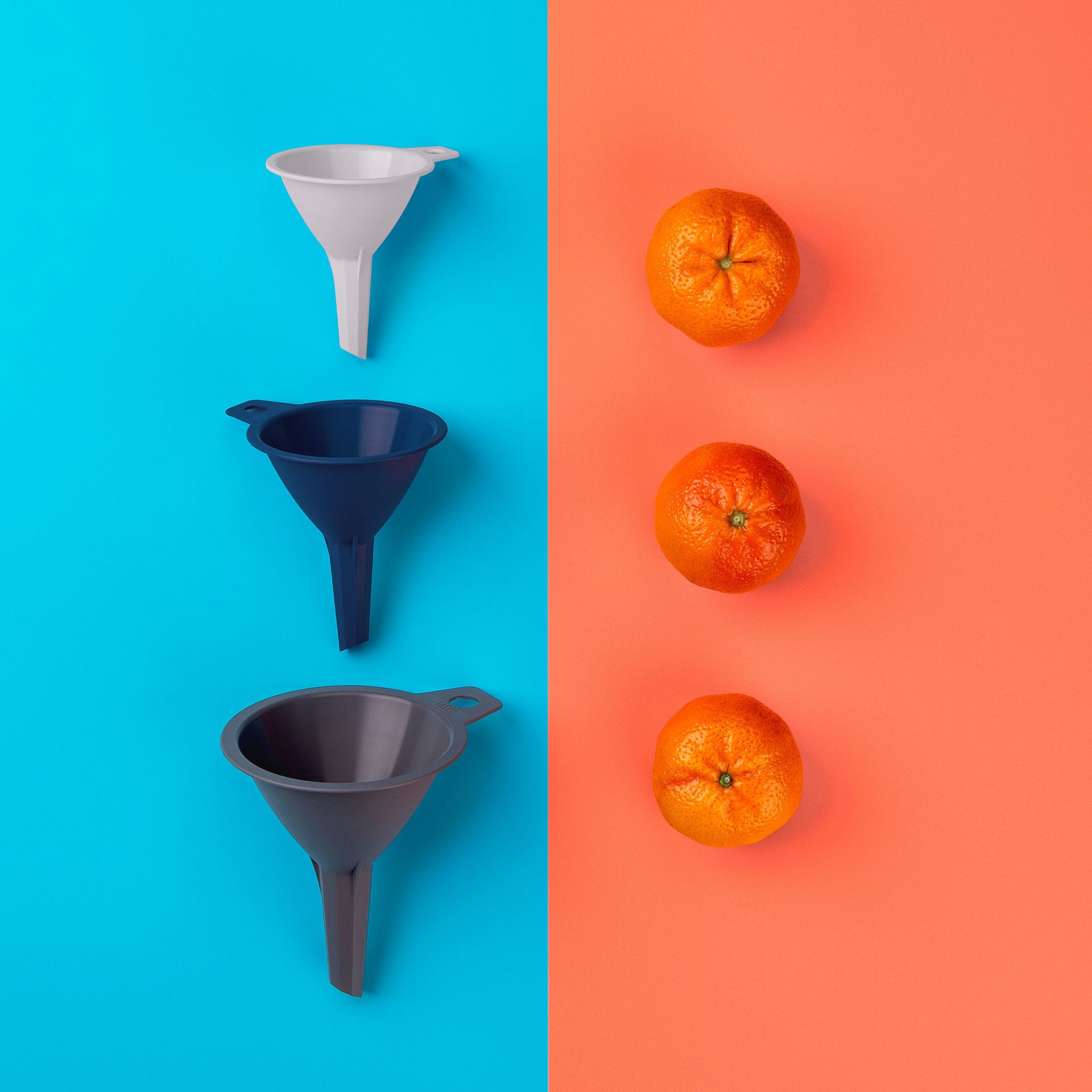Traktsett 3-delt plast Ocean blue - Tasty stablet sett