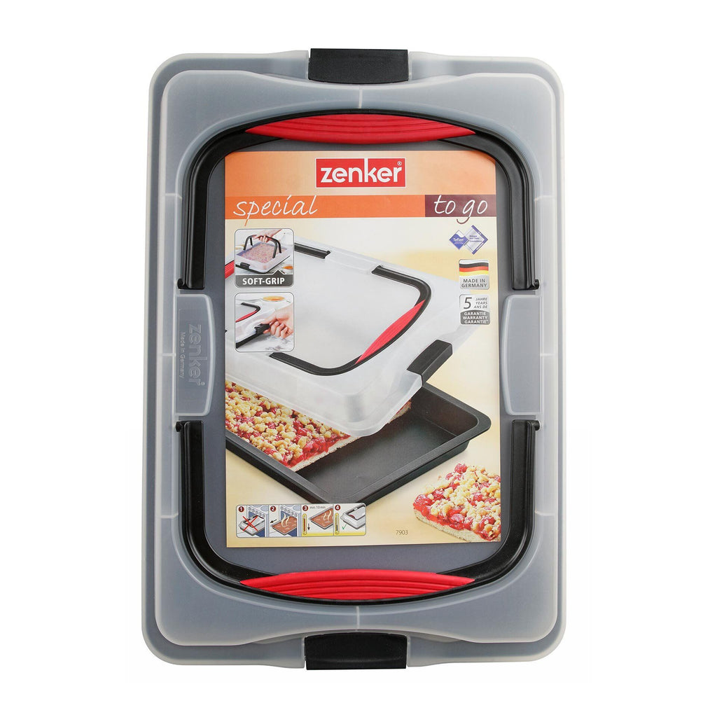 Transportlokk for bakeplate 43x30x7 cm - Zenker bakside