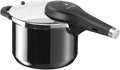 Trykkkoker Fusiontec 22 cm 6,5 L svart - WMF forfra