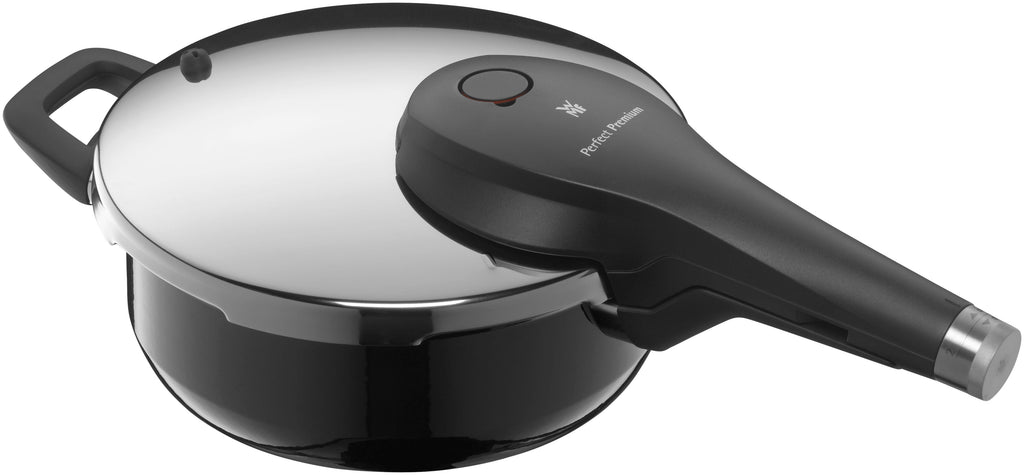 Trykkkoker Fusiontec Perfect Premium 22 cm 3,0 L Black - WMF forfra