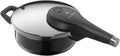 Trykkkoker Fusiontec Perfect Premium 22 cm 3,0 L Black - WMF forfra
