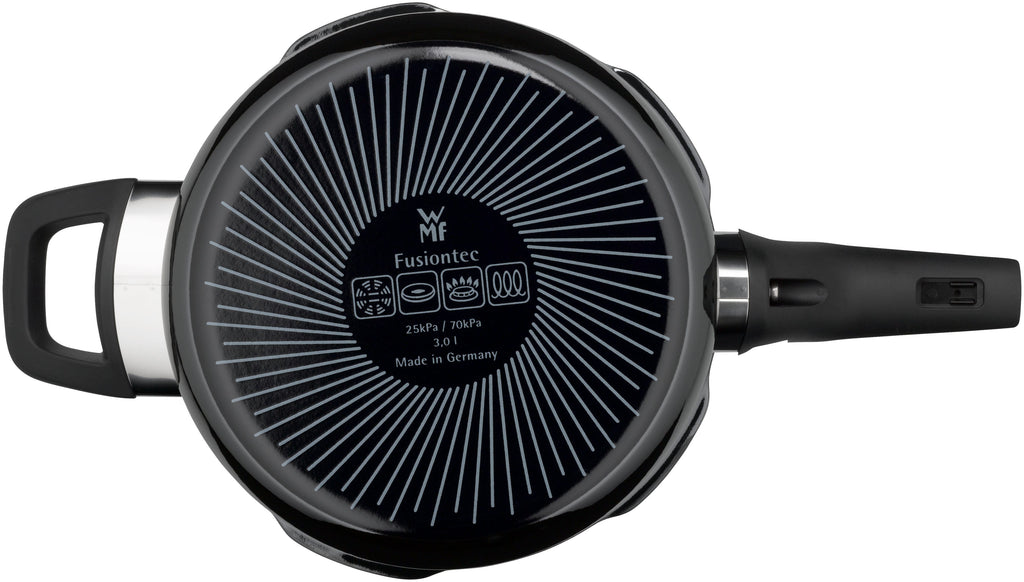 Montert trykkkoker Fusiontec Perfect Premium 22 cm 3,0 L Black - WMF