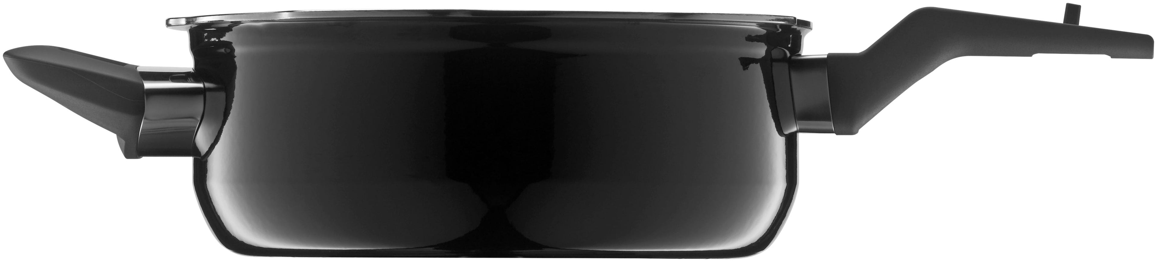 Nærbilde av trykkokersikkerhetssystem på Trykkkoker Fusiontec Perfect Premium 22 cm 3,0 L Black - WMF