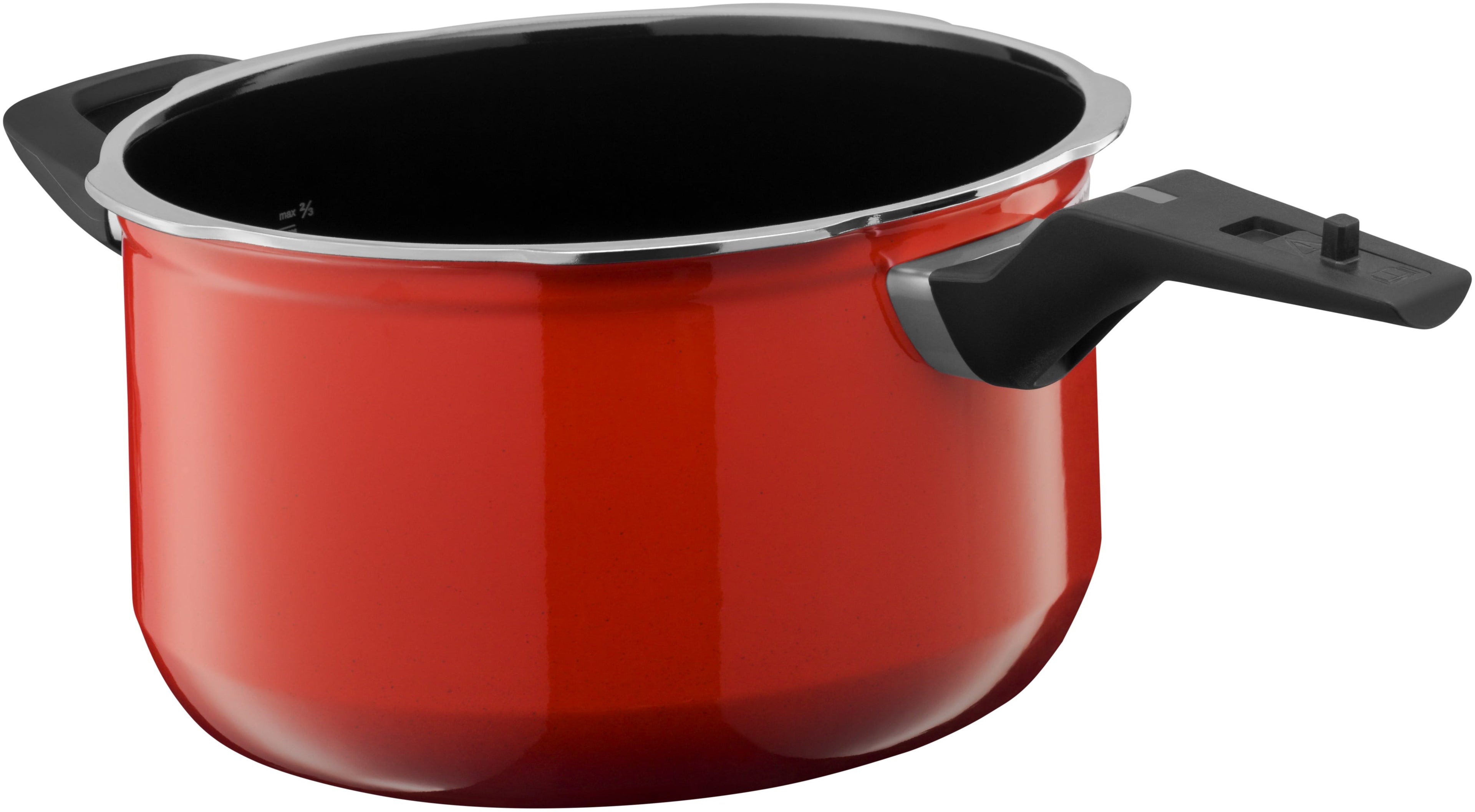 Trykkkoker Fusiontec Perfect Premium 22 cm 4,5 L Red - WMF bakside