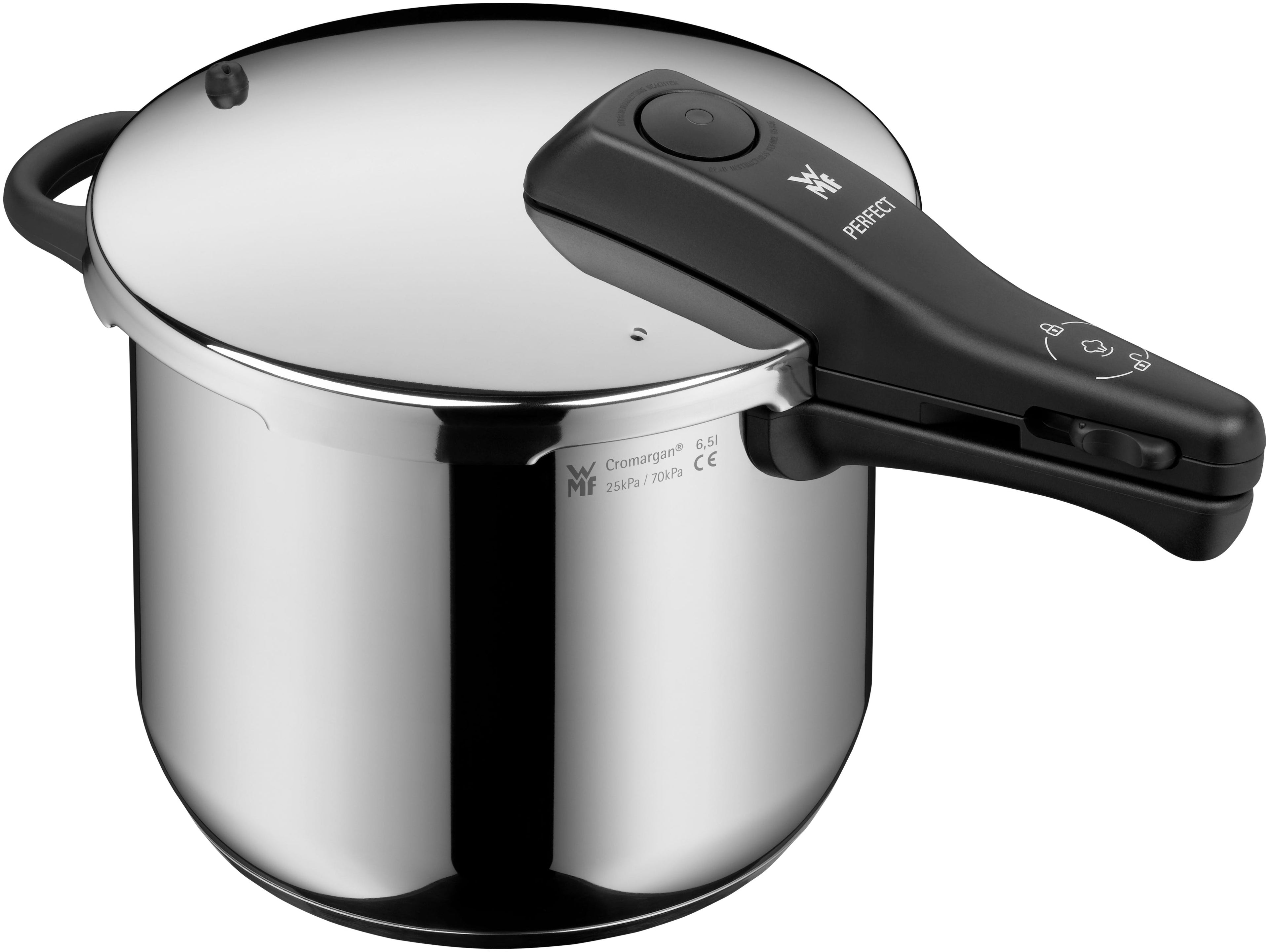 Trykkkoker Perfect One Pot rustfritt stål 22 cm forfra