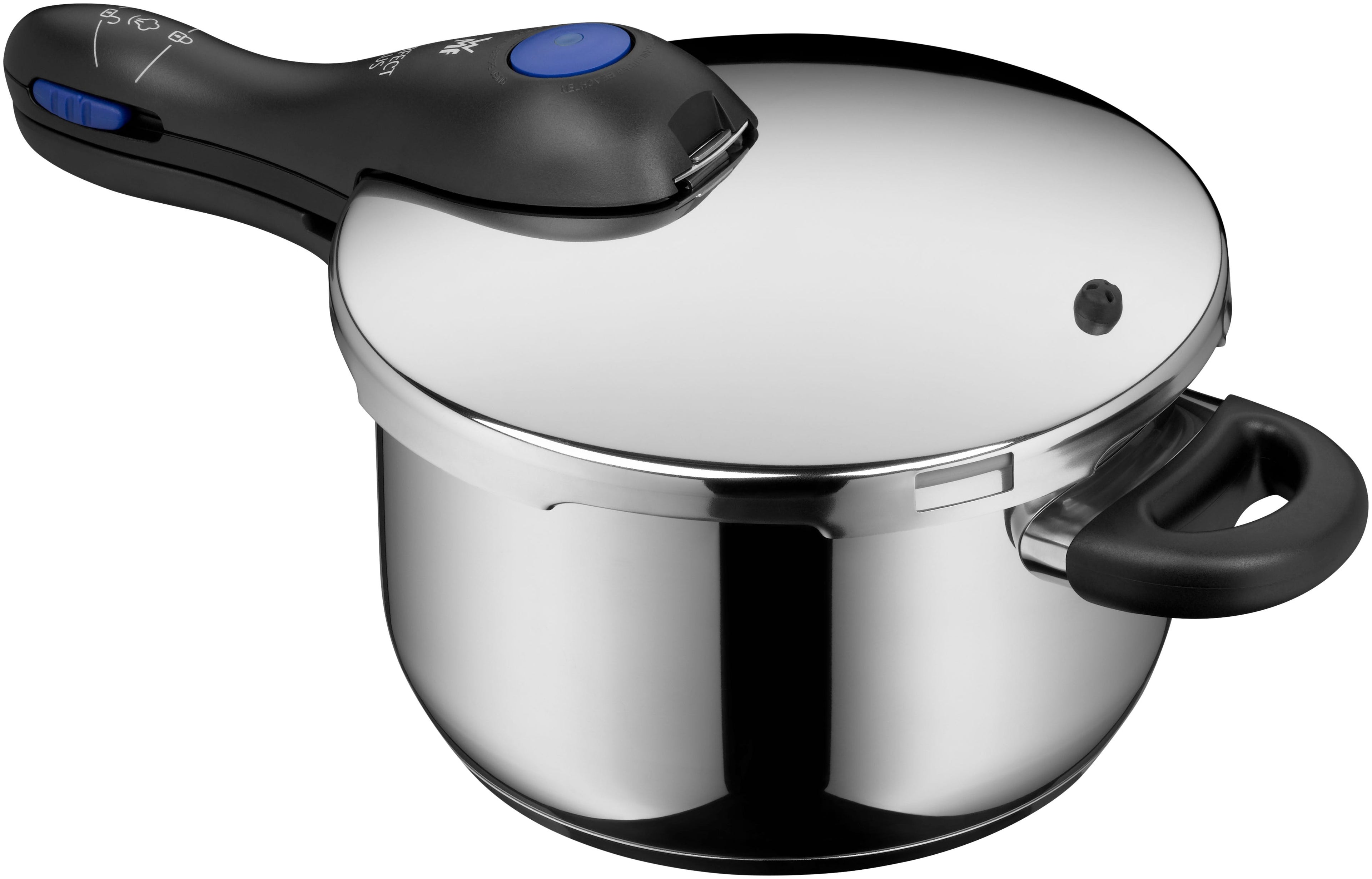 Trykkkoker Perfect Plus One Pot 22 cm 4,5 L rustfritt stål bakside