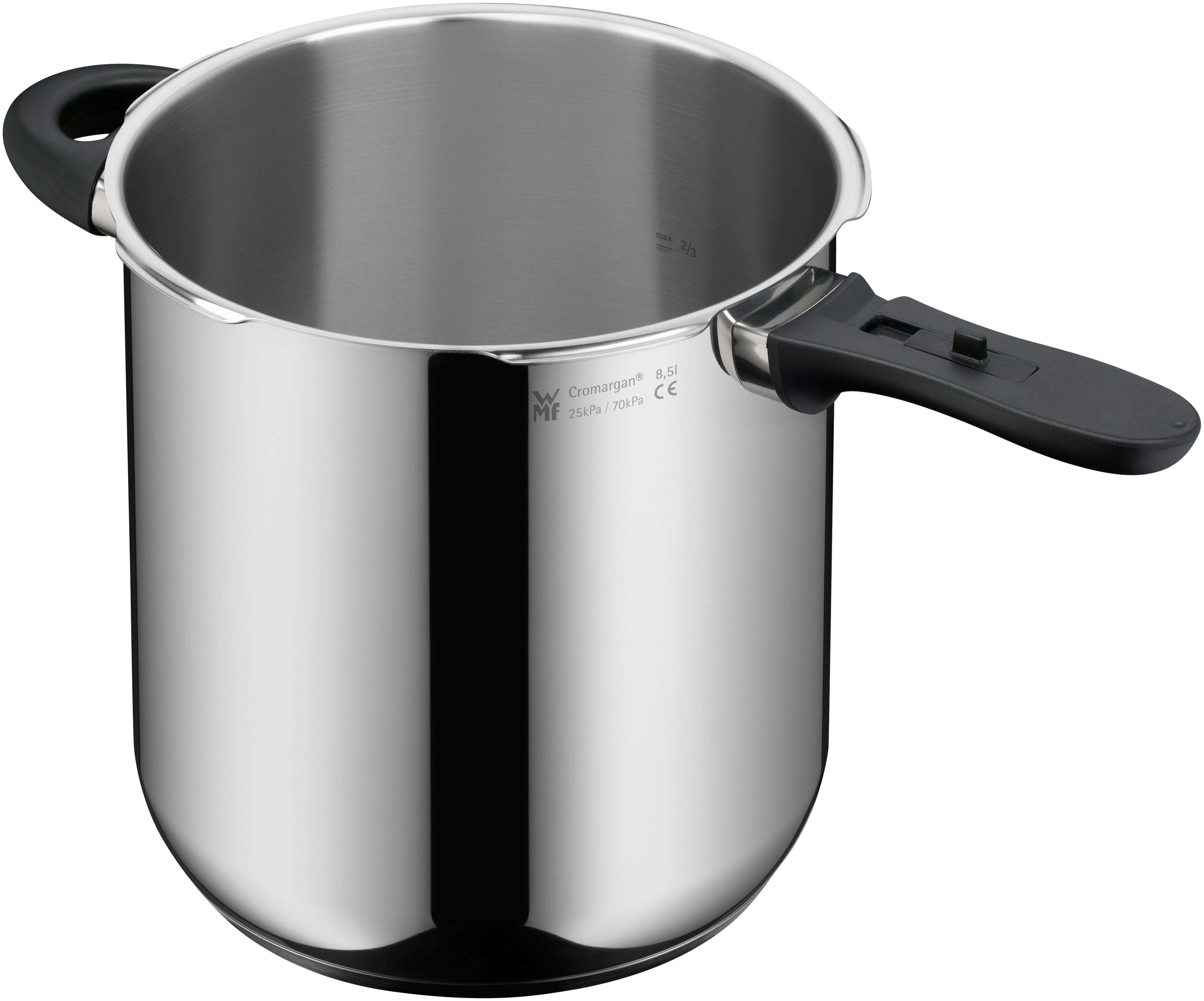 Trykkkoker Perfect Plus One Pot 22 cm 8,5 L rustfritt stål detalj på lokk