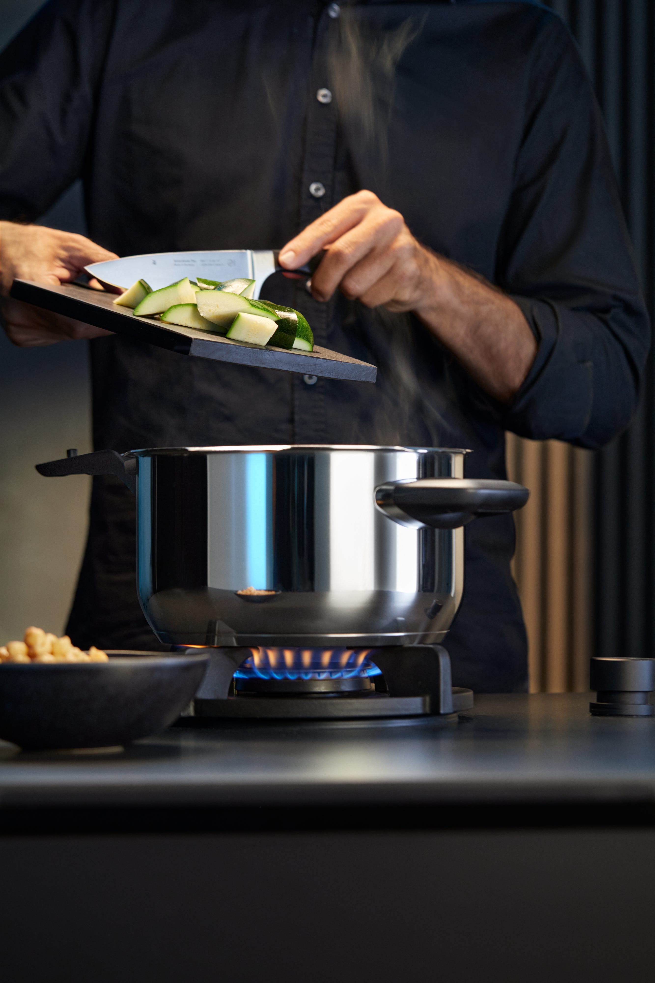 Trykkkoker Perfect Premium One Pot 22 cm 3,0 L rustfritt stål håndtak