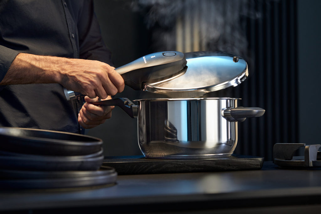 Trykkkoker Perfect Premium One Pot 22 cm 3,0 L rustfritt stål manual