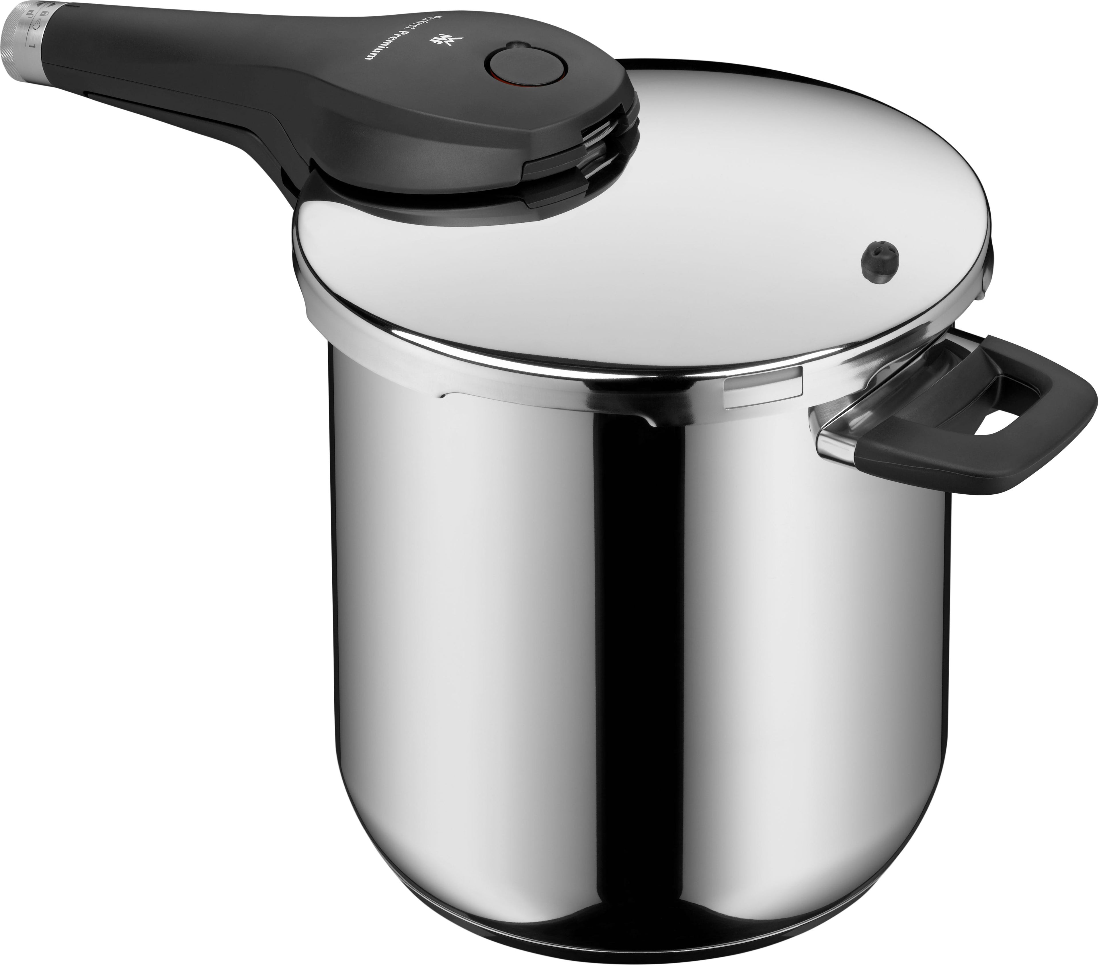 Trykkkoker rustfritt stål 22 cm 8,5 L Perfect Premium - WMF bakside