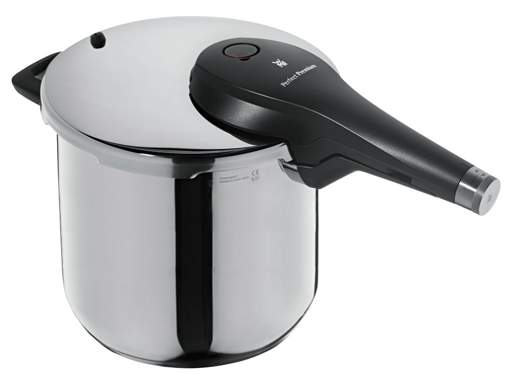 Trykkkoker-sett 22 cm med dampinnsats 6,5 og 3,0 L - WMF dampinnsats detalj